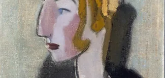 Schjerfbeck, Helene: Madonnan pää 1934