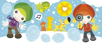 Talvi-Vekara kuvituskuva.