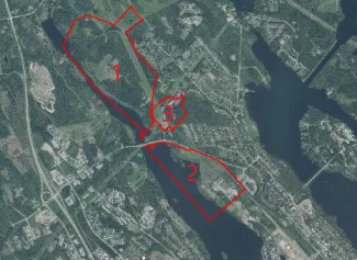 Green Tech Valleyn asemakaavan vaiheet.