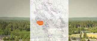 Käpykangas kartalla.