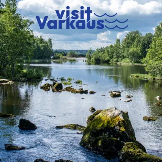 Ihan omanlainen Saimaa, luontokuva Ämmäkoskesta.