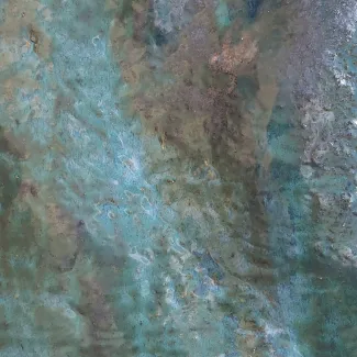 Taidekilpailun voittanut teos "Elämän eväät"