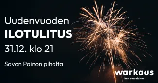 kuva ilotulituksesta.